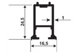 پروفیل آلومینیومی کابین دوش