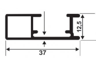 پروفیل آلومینیومی کابین دوش