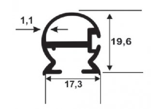 پروفیل آلومینیومی کابین دوش